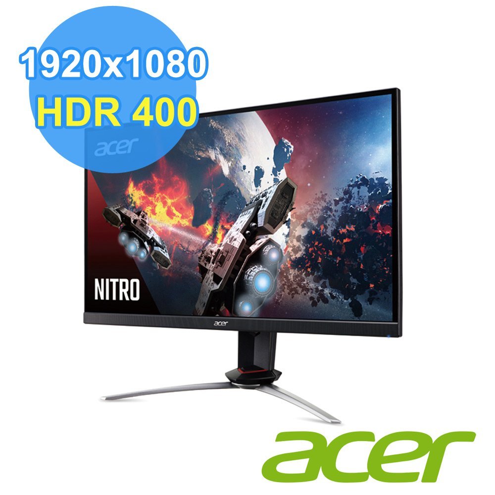 Acer 宏碁Nitro XV253Q P 24.5吋144Hz IPS電競螢幕推薦| udn買東西