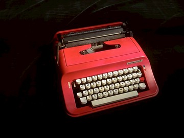 【老時光 OLD-TIME】早期南斯拉夫紅色打字機R-5