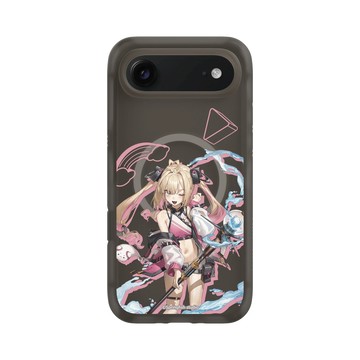 iPhone Air AirX 本質黑 - 瑟拉斯蒂歐 - 白白虹 - 戰術泳裝白比手機殼殼