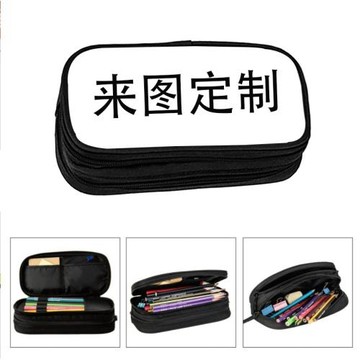 跨境新品Huntrix Kpop軟筆袋獵魔女團中小學生鉛筆文具盒多功能