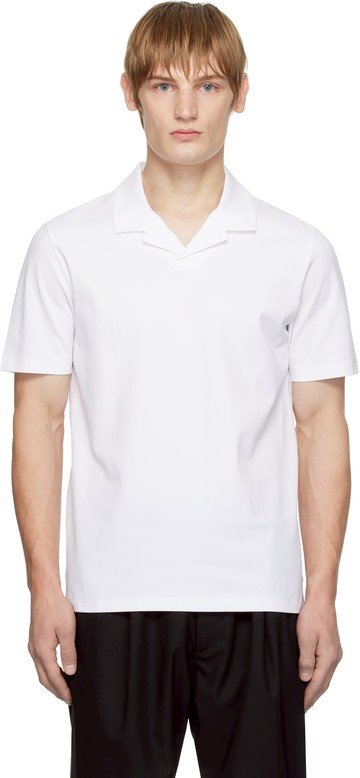 HUGO 白色 Bowling Polo 衫
