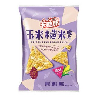 【粿女兒商行】??現貨 卡迪那 玉米糙米脆片原味 70g 全素