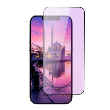 iPhone 15 Pro Max 貼 AGC日本玻璃 保護貼 【IPhone 15 PRO MAX】 硬度加強版 黑框藍光全覆蓋鋼化玻璃膜 高透光藍光保護貼 保護膜
