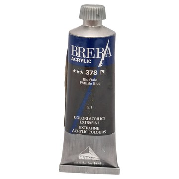MaIMeRI 美利 BRERA 超細緻壓克力顏料 S1 M0806378 378 PHTHALO BLUE 酞菁藍  60ml  1色