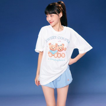 【MAJOR MADE】登峰情侶熊泡泡膠短T