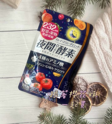 日本 醫食同源 ISDG 232酵素 夜間酵素 (120粒) 免運 日本代購 ❤Kevin老師推薦❤