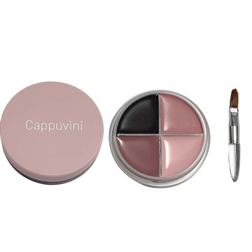 韓國化妝師同款！四色眼線膏 多用膏 彩色眼線 🉑畫臥蠶 Cappuvini霧絨眼線膏 自然勾勒 眼線膏 高光提亮 防水汗
