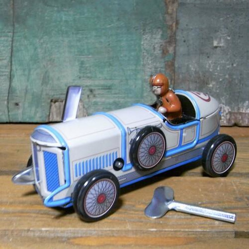 クラシック レーシングカー ブリキのおもちゃ | LINEブランド
