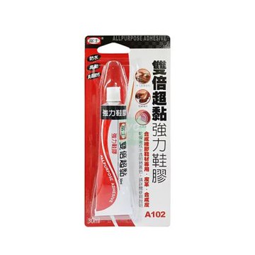 【富士】雙倍超黏強力鞋膠 強力膠 接著劑 30ml 12卡 /盒 A102