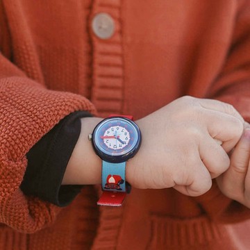 FlikFlak 兒童手錶 FlikFlak YEAR OF THE TIGER 可愛小老虎 兒童禮物/安全防水/瑞士製造 FPNP086C (31.85mm)