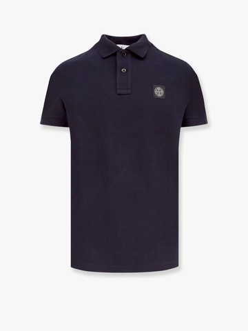 Stretch cotton polo shirt - STONE ISLAND - gender_Man