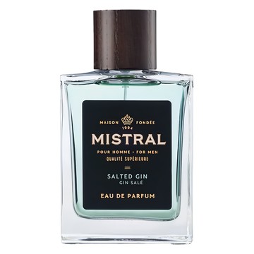 MISTRAL SALTED GIN 男性淡香精 100ml  1瓶