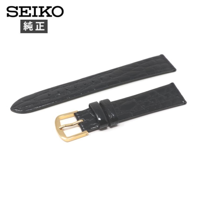 セイコー 純正 ベルト 牛 革 DAP6 17mm 時計 メンズ 交換 バンド SEIKO