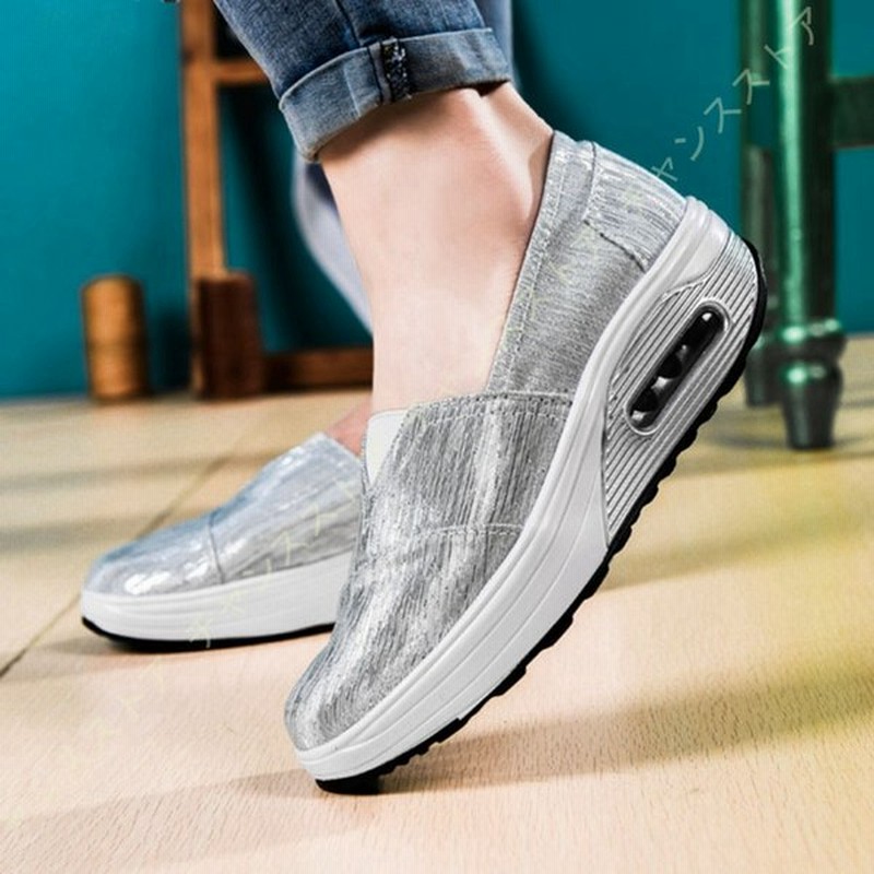 スニーカー キャンバス レディース 通気性抜群 夏 靴 キラキラレース シューズ スリッポン フラット カジュアル サボサンダル 軽量 歩きやすい 滑り止め 通販 Lineポイント最大0 5 Get Lineショッピング