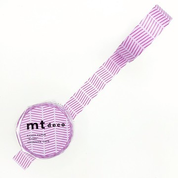 mt Deco 和紙膠帶 / 對角線-粉紫 (MT01D447) / 2020SS