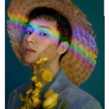 影樓拍照道具彩虹燈led燈私房照寫真創意裝飾燈人像攝影拍攝道具