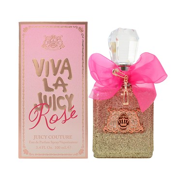 【Juicy Couture】加州甜心香氛 Viva La Juicy Rose 玫瑰女性淡香精 100ml