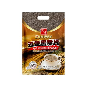 SUNWAY 鄉味 五穀黑麥片 Set 熱水即沖 獨立小包裝  300g  1袋