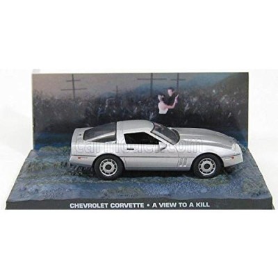 007 ボンドカー ミニカー 1/43 シボレー コルベット CORVETTE 1985 