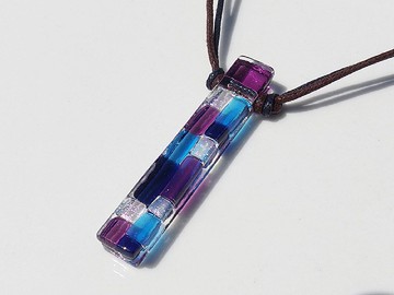 Aurora Glass (Aurora [紫]) 項鍊 [可更換為香薰吊墜] [定做]