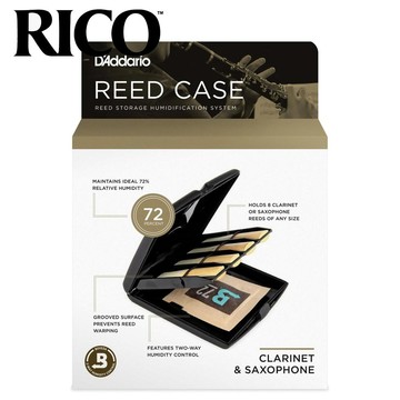 NG款 美國 RICO 竹片 濕度控制盒 可放8片 保濕盒 適用豎笛/薩克斯風 RVCASE04 【小叮噹的店】