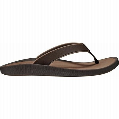 オルカイ サンダル シューズ メンズ OluKai Men's Koko'o Sandals Dark Wood
