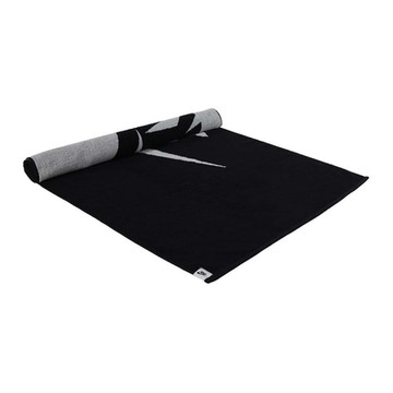 NIKE CLUB海灘毛巾-純棉 海邊 游泳 戲水 慢跑 N1009741010OS 黑白