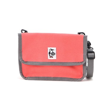 CHUMS Mini Pouch Sweat隨身肩背包 珊瑚紅_CH603653R016