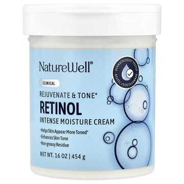Naturewell, 視黃醇優效保濕霜，16 盎司（454 克）