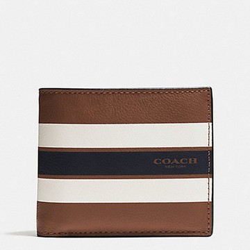 COACH  馬車經典LOGO  男生 男性 錢包 短夾