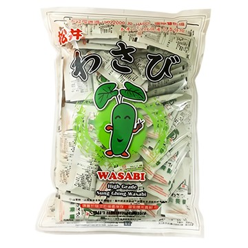 松井 山葵醬包 Set 200 辛辣嗆鼻口感 日式料理好朋友 小包裝隨身帶  1kg  1袋