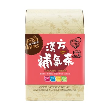 長青穀典 漢方補氣茶 含黃耆 養顏美容 立體三角茶包  6g  12包  1盒