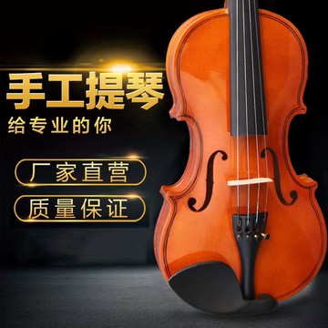 台灣公司貨 免運 Elvira實木小提琴初學者專業級學生用兒童成年人1/2/3/4/8入門