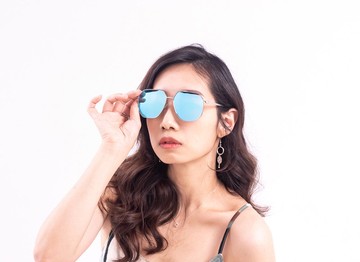 2is FayW 太陽眼鏡 偏光│飛行員框│銀色