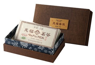 【天仁茗茶台中店 】2012 年布朗山熟磚