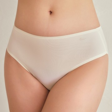 小褲【T-shirt Bra】中腰寬邊包臀無痕褲 (2色)