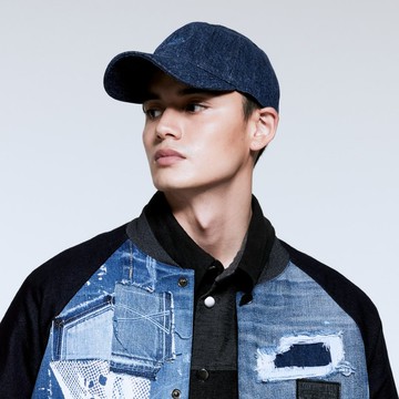 手工丹寧刺繡棒球帽