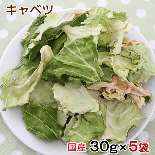 ５袋セット　国産　キャベツ　３０ｇ×５袋