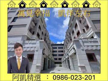 近衛武營都會公園❤️4大套房❤️優秀賞尊榮電梯車墅｜高雄市鳳山區新樂街