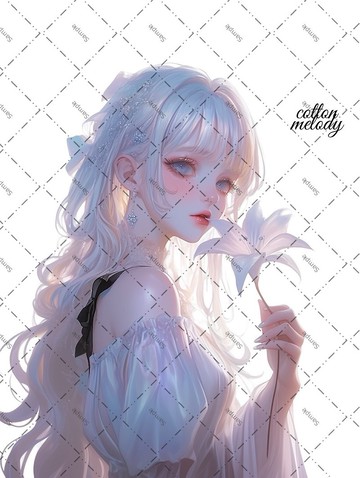 original sticker no.2025 人物貼紙 原創貼紙 原創人物貼紙 裝飾貼紙 cotton melody