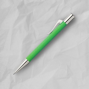 【Graf von Faber-Castell】繩紋飾 原子筆-翡翠綠 (原廠正貨)