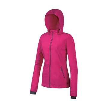 ├登山樂┤Mountneer 山林 台灣 女 輕量防風 SOFT SHELL 外套 深桃紅 # 32J06-34