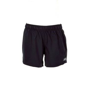 New Balance 女款 黑色 5吋 吸濕 排汗 快乾 彈性 RC 運動 慢跑 短褲 WS41202BK
