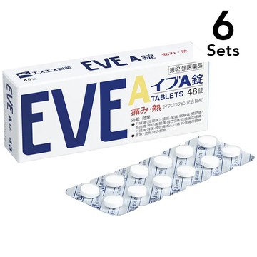 [Set of 6] [Designated 2nd-Class OTC Drug] EVE A 48 tablets