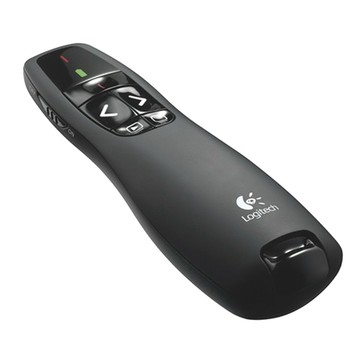羅技Logitech 無線簡報器 紅光 R400 隨插即用 附隨身收納袋