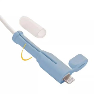 數據線保護套防折斷充電線保護套安卓手機充電器繞線器硅膠接頭保護套