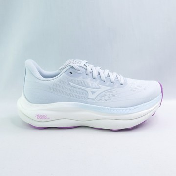 Mizuno J1GD250273 WAVE SKY 9 女慢跑鞋 淺灰x白【iSport愛運動】