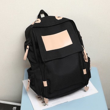 Viney書包雙肩包男新款大學生時尚百搭大容量初中生牛津布背包