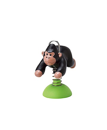 日本Magnets可愛動物系列Memo夾/名片夾/便條紙夾(大猩猩)