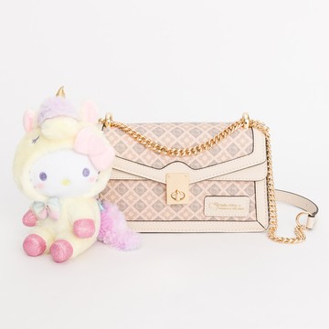 Hello Kitty - Arnold Palmer - 斜背包 Diamond系列 - 杏色/441-1201-26-7